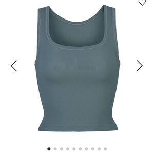 Skims Cotton Rib Set in color Kyanite